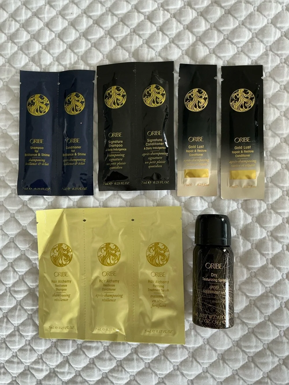Oribe Discovery Hair Samples Set x 10